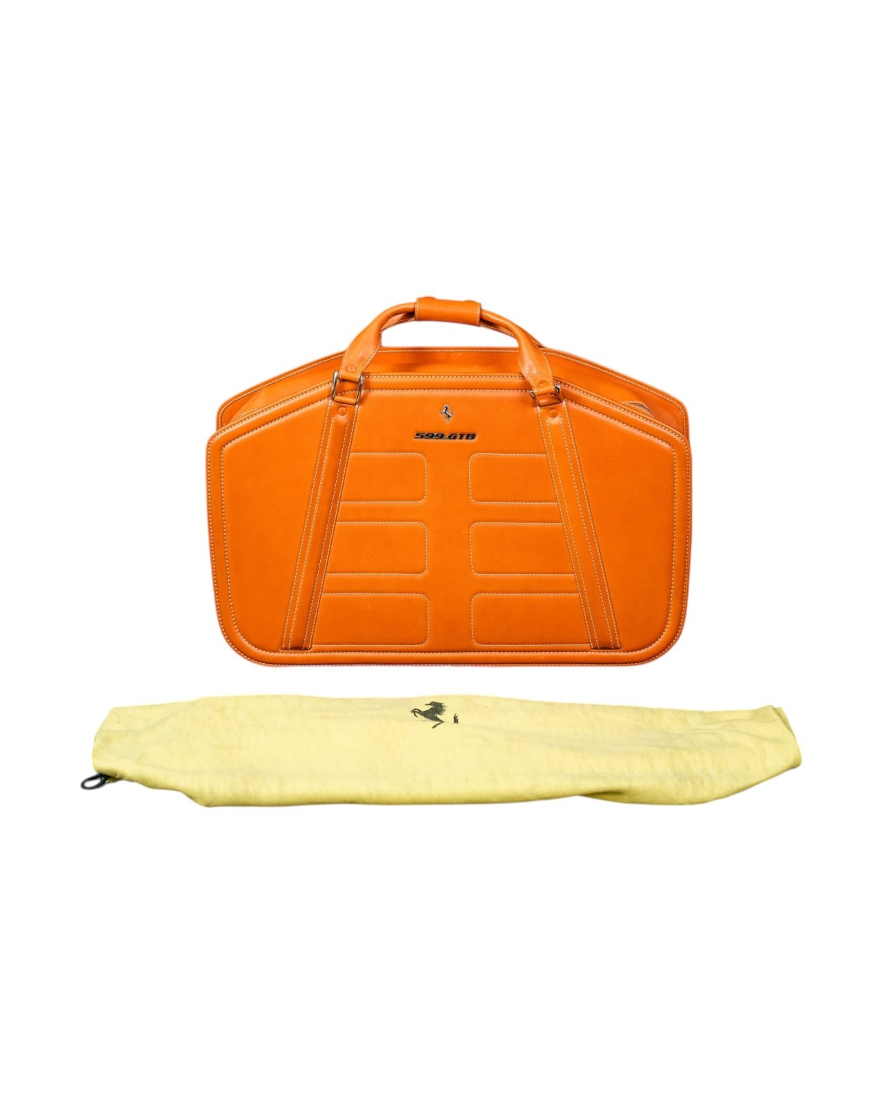 Ferrari 599 GTB Luggage Bag by Schedoni, Tan