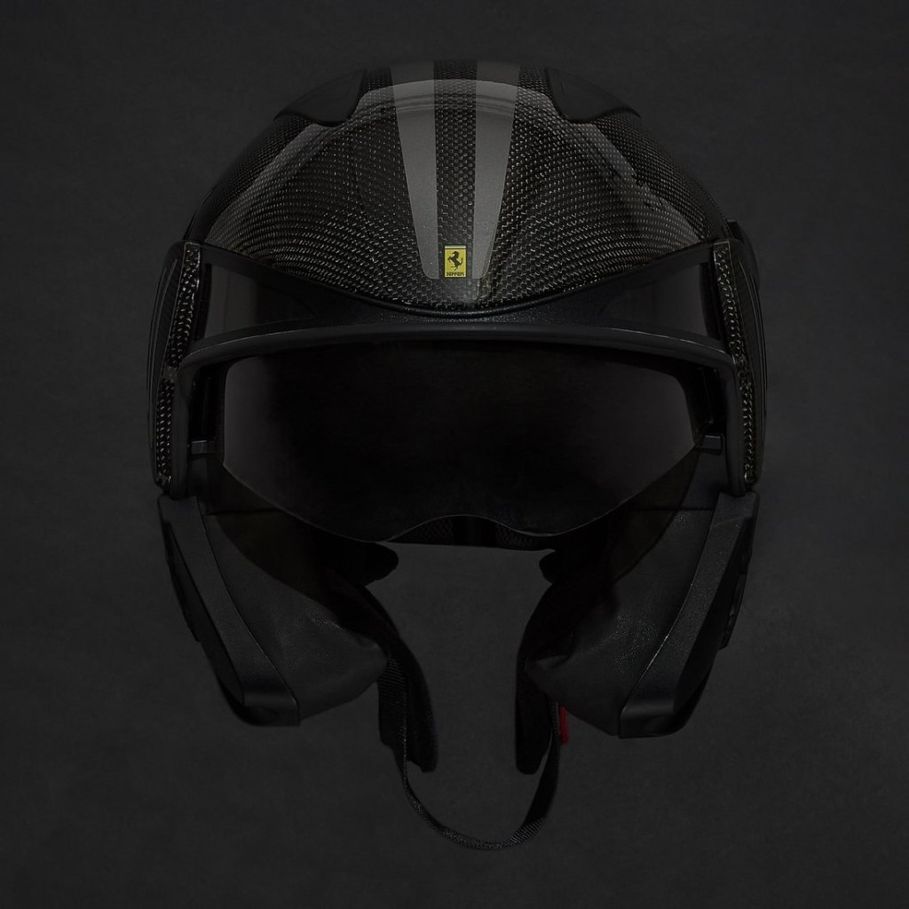 Ferrari 430 Scuderia Carbon Fibre Helmet by Schuberth