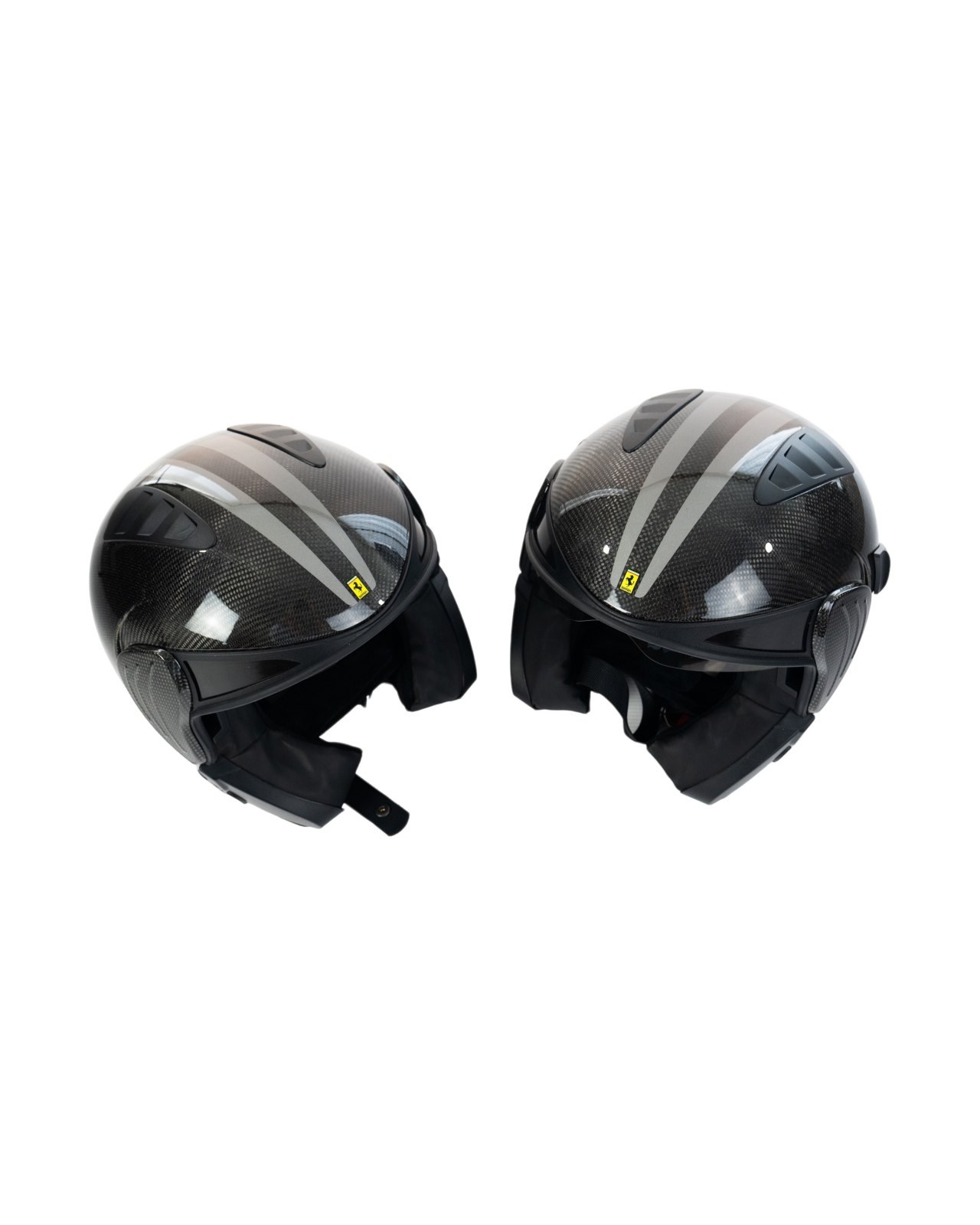Ferrari 430 Scuderia Carbon Fibre Helmets by Schuberth, Pair