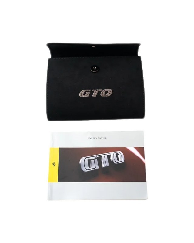 Ferrari 599 GTO Owner’s Manual Pouch by Schedoni