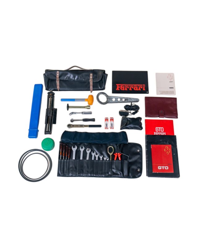 Ferrari 288 GTO Original Tool Kit and Literature Set