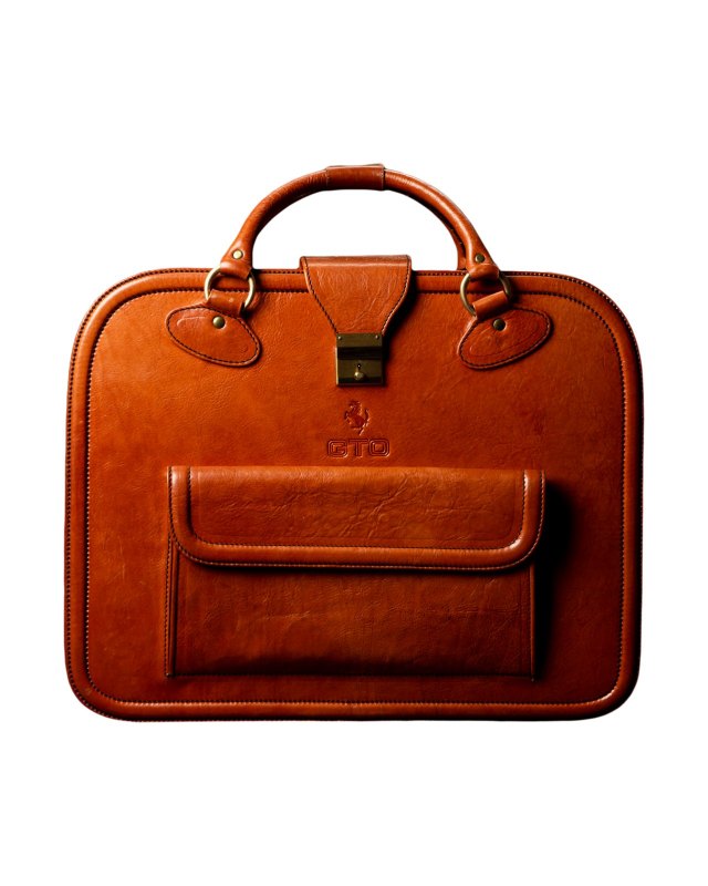 Ferrari 288 GTO Luggage Bag by Schedoni, Tan