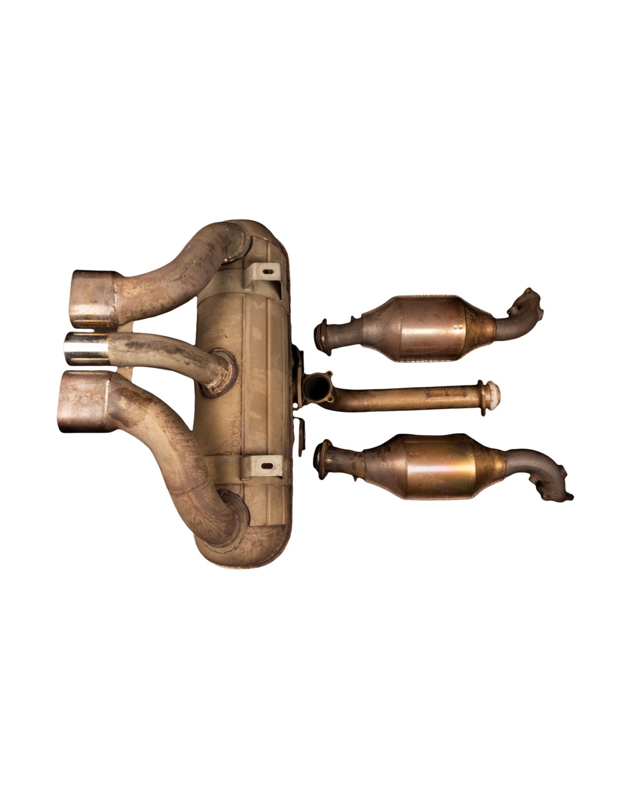 Ferrari F40 Exhaust System, Cars with Catalyst