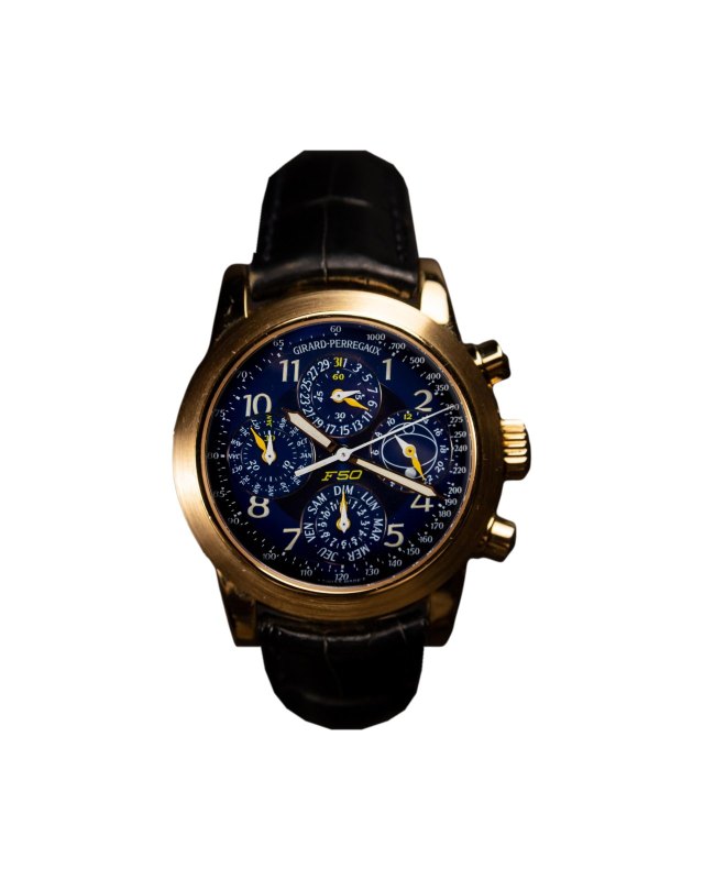 Ferrari F50 Owner’s Watch by Girard-Perregaux, 18k Yellow Gold