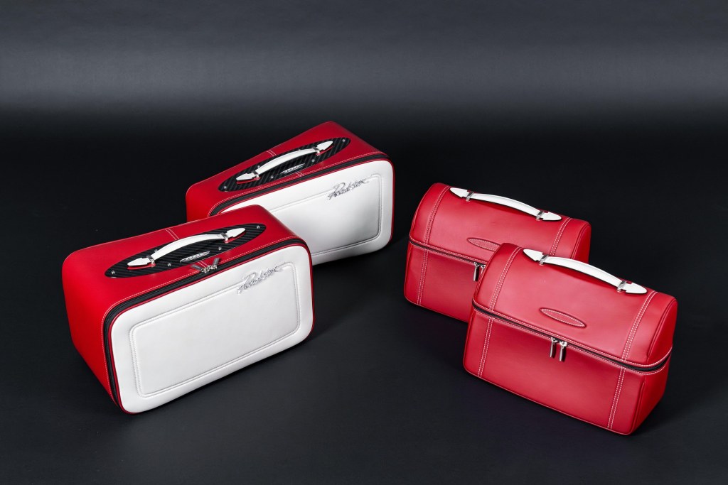 Pagani Huayra Roadster Complete 4-Piece Luggage Set by Schedoni